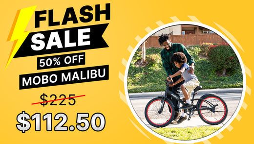 Mobo Flash Sale! 50% off Mobo Malibu